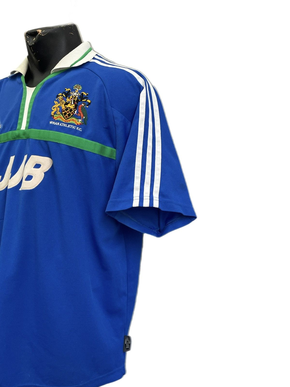 Adidas Adidas blue football jersey vintage 2002 home kit y2k rare Size US L / EU 52-54 / 3 - 5 Thumbnail