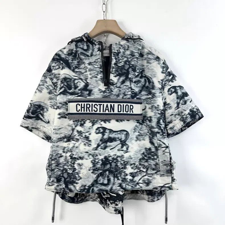 Dior Dior Zoo Hooded Windbreaker jacket Size XS / US 0-2 / IT 36-38 - 1 Thumbnail