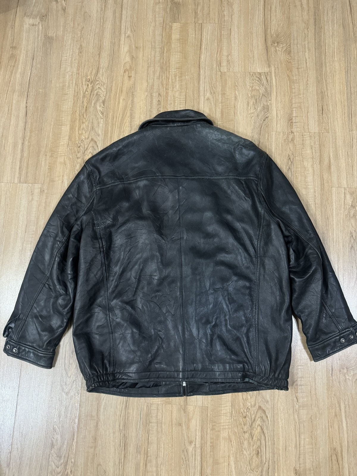Avirex AVIREX VARSITY JACKET LEATHER JACKET Size US XXL / EU 58 / 5 - 6 Thumbnail