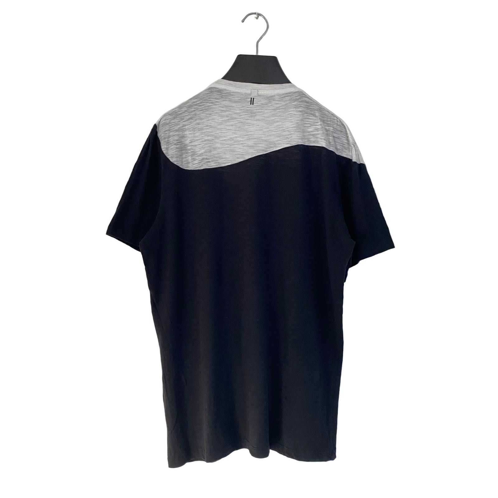Neil Barrett Black and White Colourblock T-Shirt Size US S / EU 44-46 / 1 - 4 Thumbnail