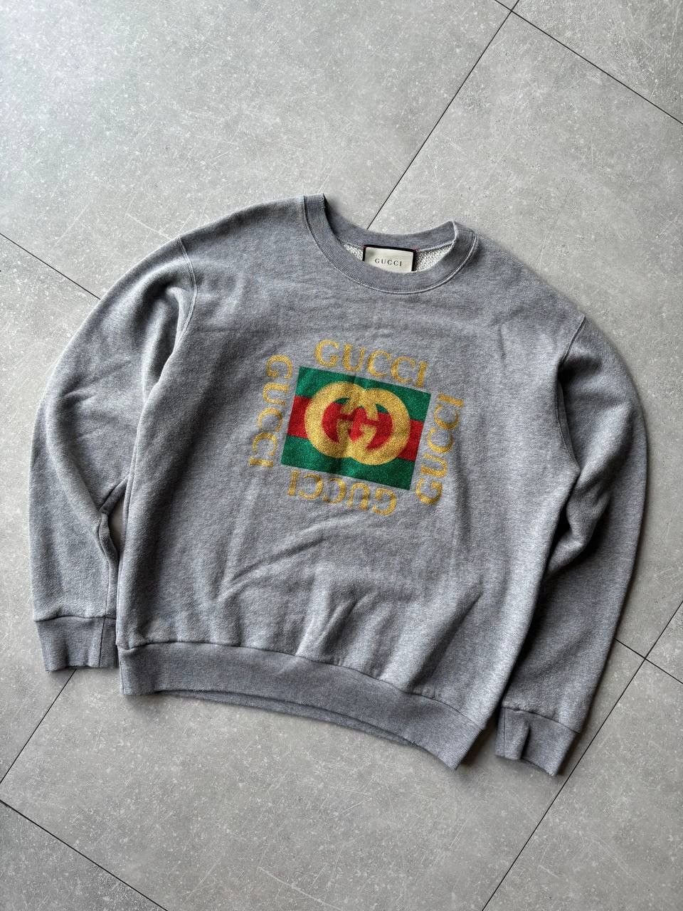 Gucci Gucci logo tiger sweatshirt Size US S / EU 44-46 / 1 - 1 Thumbnail
