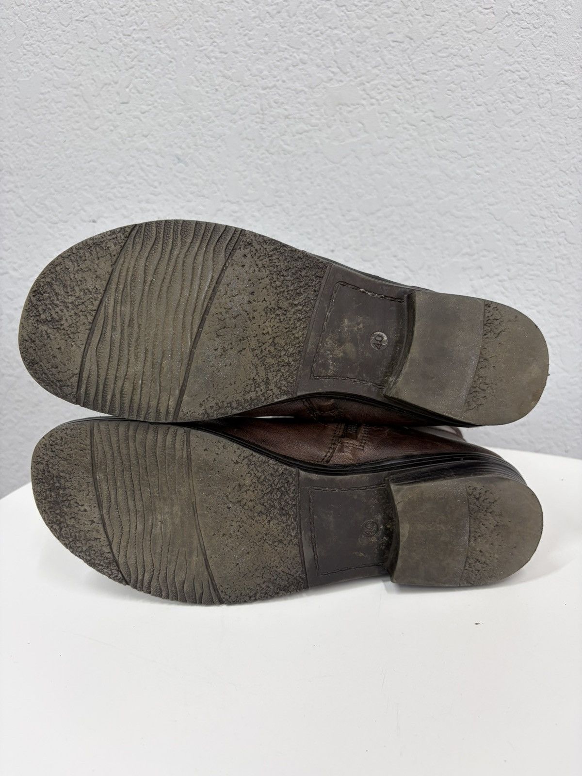 A.S.98 Vintage Like Maison Margiela Belted Leather Biker Boots 00s Size US 8 / EU 41 - 15 Thumbnail