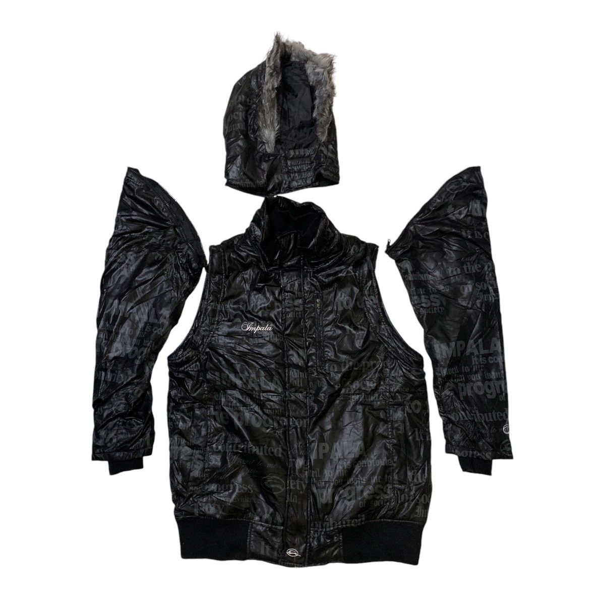 If Six Was Nine × Japanese Brand × Le Grande Bleu (L.G.B.) Impala Puffer Jacket Vest Embroidery Lgb Style Size US L / EU 52-54 / 3 - 8 Thumbnail