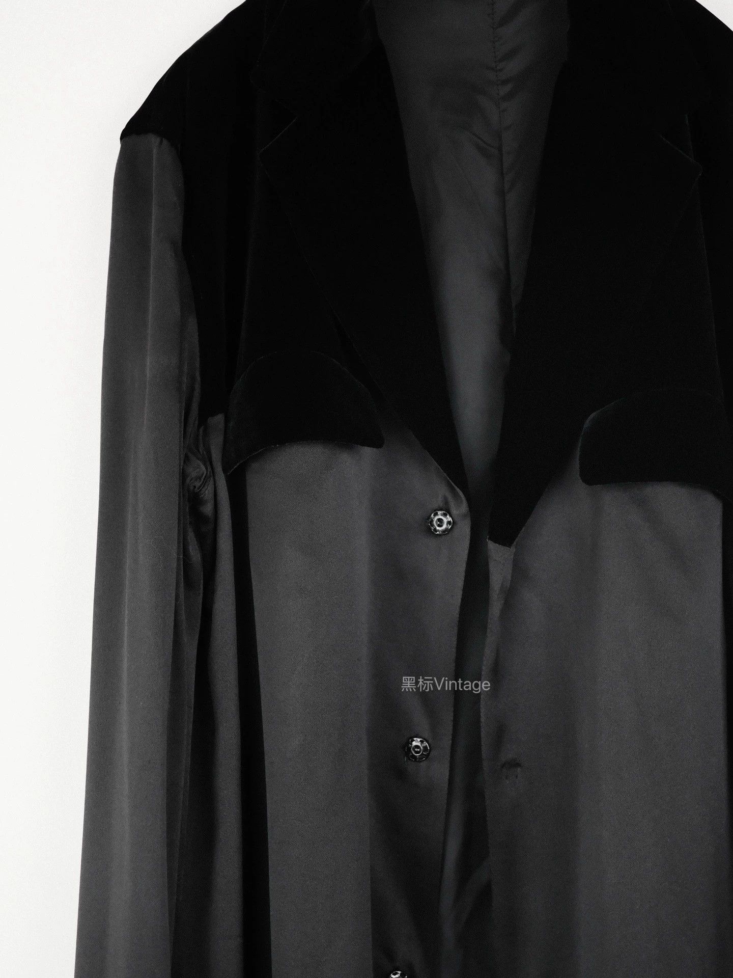 Yohji Yamamoto Yohji Yamamoto 15SS Vintage Silk Velvet Women's Jacket Size L / US 10 / IT 46 - 2 Thumbnail