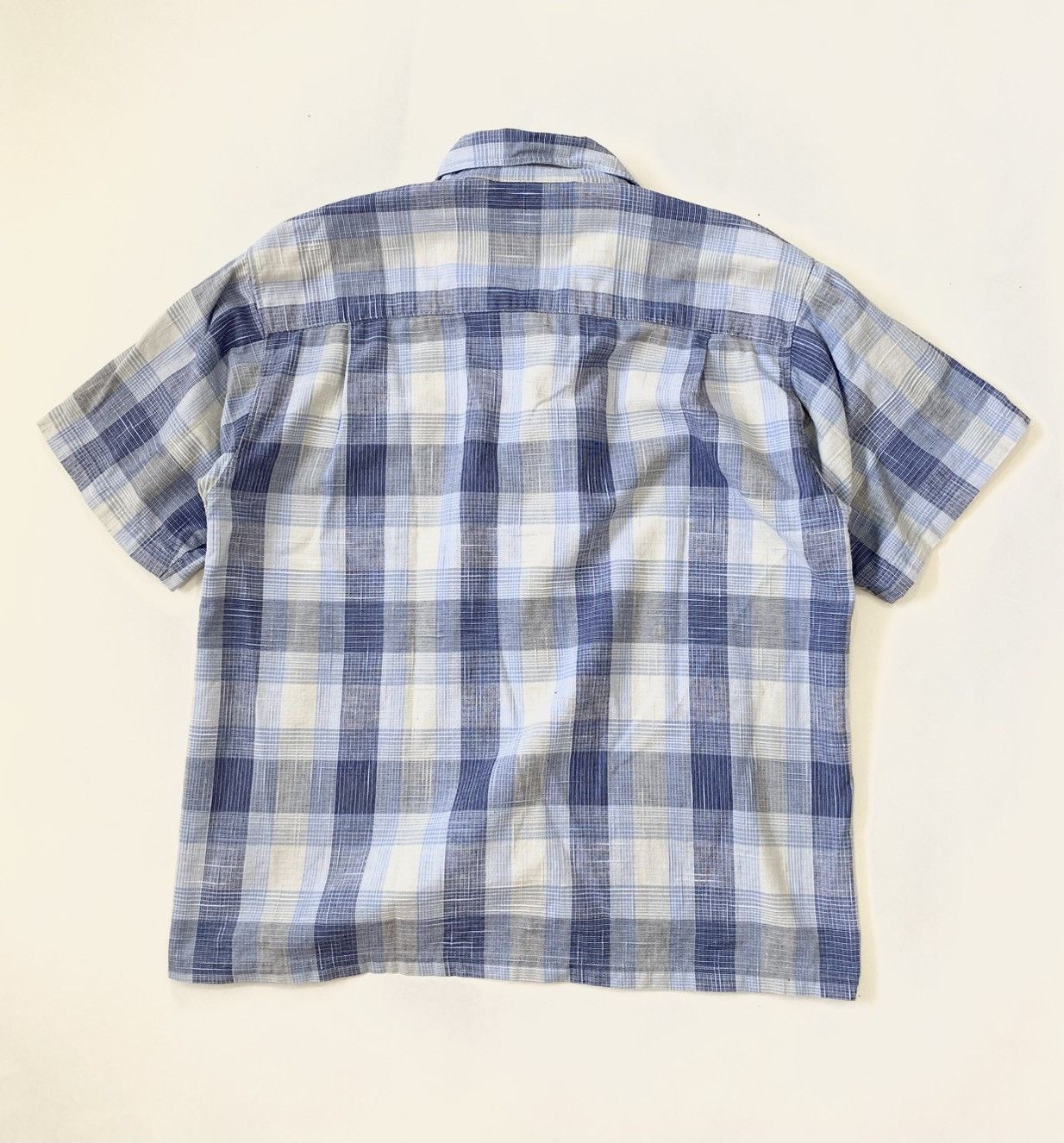 Vintage Vintage Break Off Plaid Shirt Size US L / EU 52-54 / 3 - 7 Thumbnail