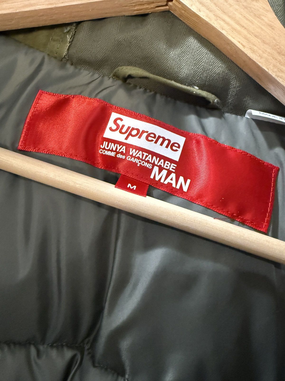 Junya Watanabe × Supreme Supreme × Junya Watanabe MAN Patchwork Down Jacket Size US L / EU 52-54 / 3 - 5 Thumbnail