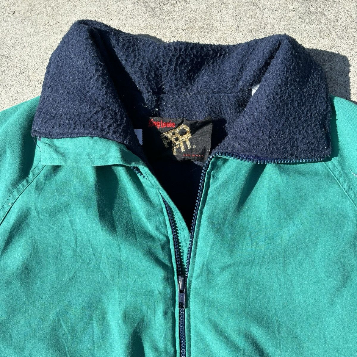 Vintage 80's Wind Jacket Size US L / EU 52-54 / 3 - 2 Thumbnail
