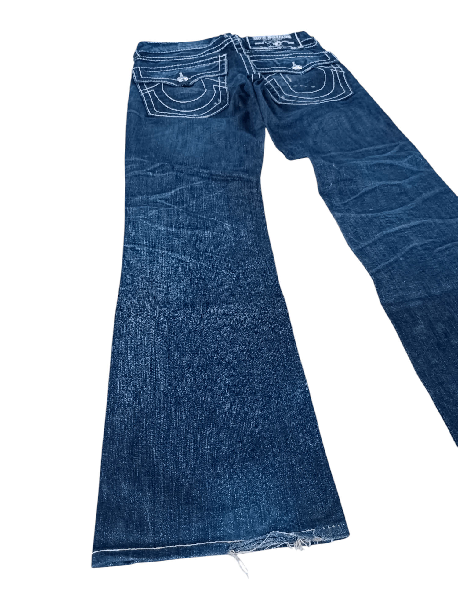 True Religion Vintage 2000 True Religion Billy Big T Grunge Flare Jeans Size US 30 / EU 46 - 14 Thumbnail