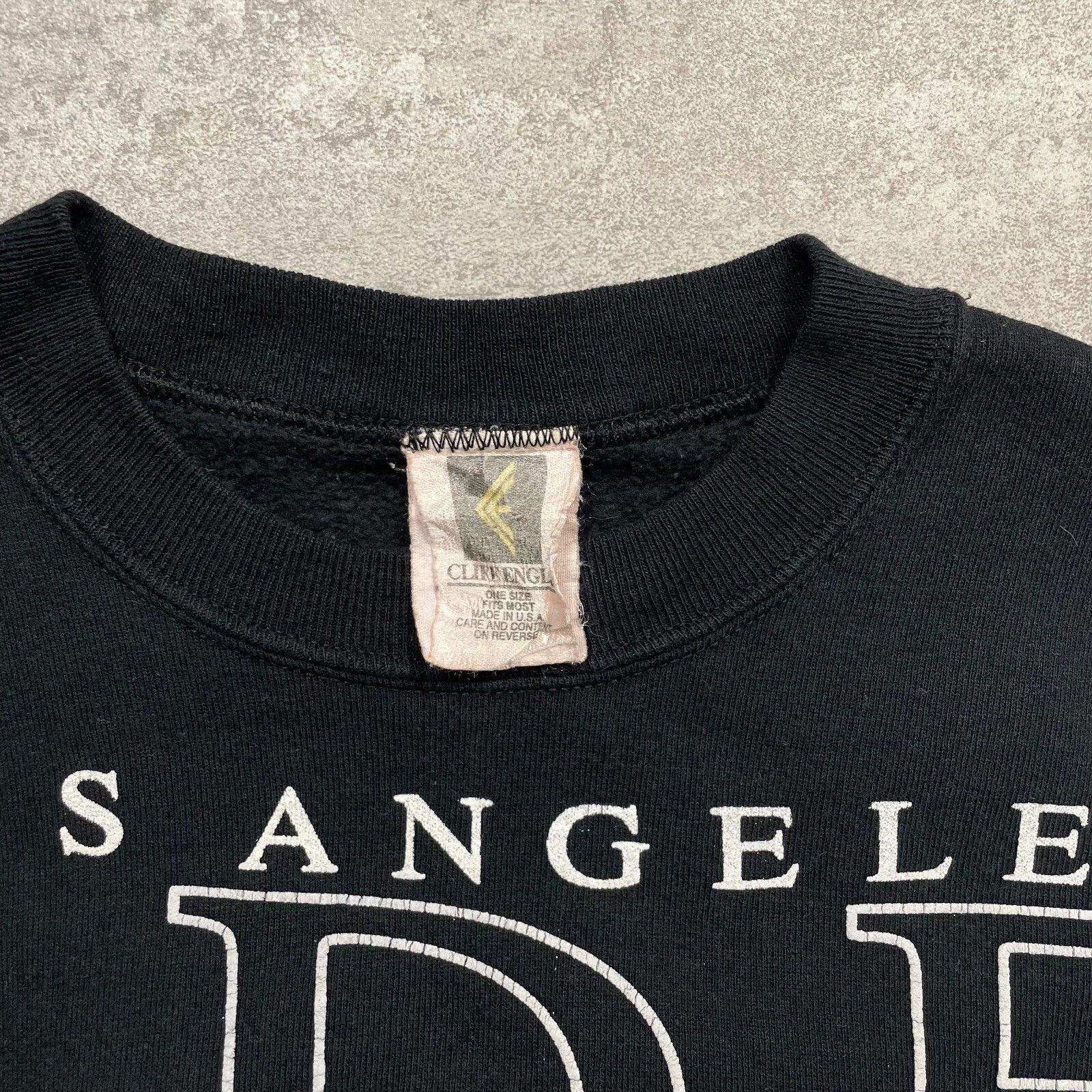 NFL × Vintage LOS ANGELES RAIDERS CLIFF ENGLE SWEATSHIRT SPELL OUT OSFM Size US M / EU 48-50 / 2 - 3 Thumbnail