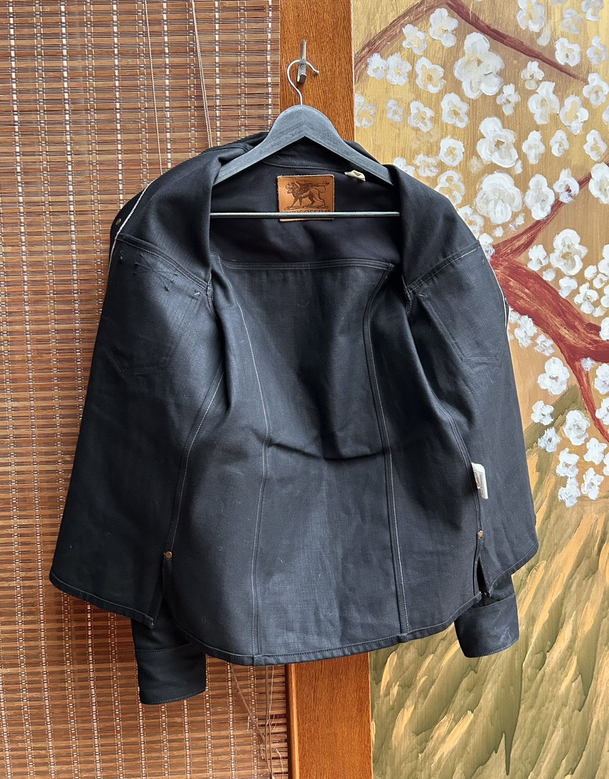 Indigofera Indigofera Copeland Slim Denim Jacket 14oz Black Selvedge Size US XS / EU 42 / 0 - 8 Thumbnail