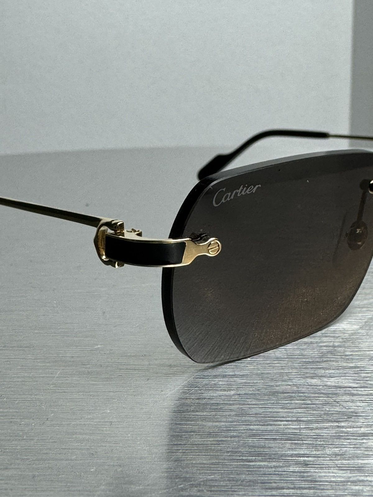 Cartier Cartier Frameless Sunglasses Wires CT0498S Size ONE SIZE - 2 Thumbnail