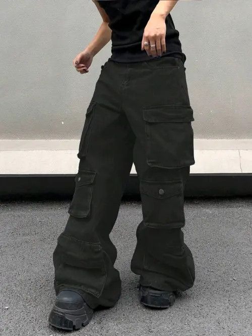 VIBE Casual Workwear Denim Jeans With Multiple Pockets Size US 37 - 4 Thumbnail