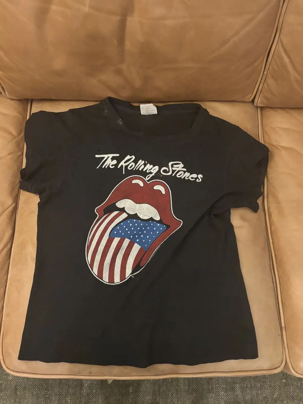 The Rolling Stones grey rolling stones tour shirt Size US M / EU 48-50 / 2 - 1 Thumbnail