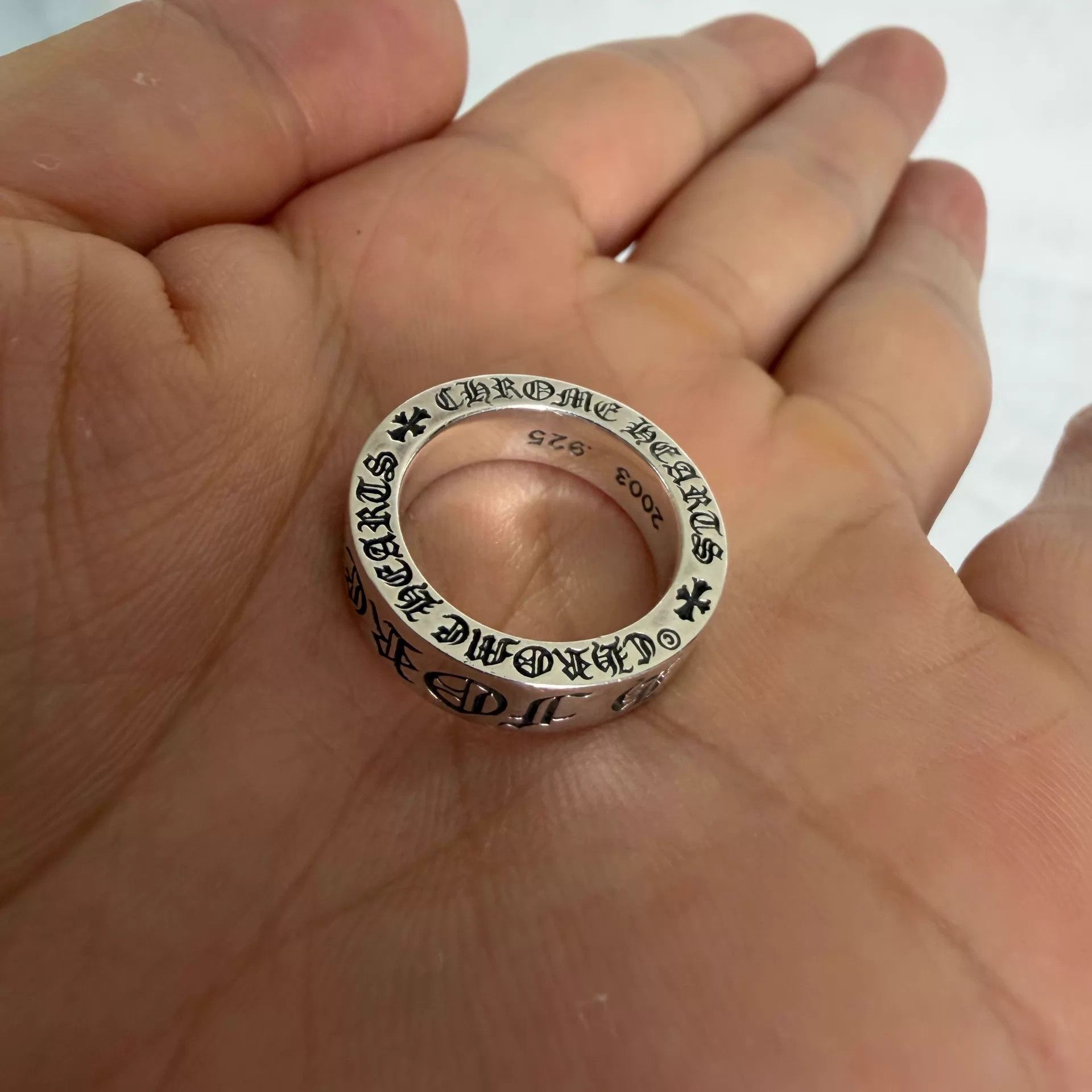 Chrome Hearts Chrome Hearts 925 Silver Forever Ring US6 Size ONE SIZE - 6 Thumbnail