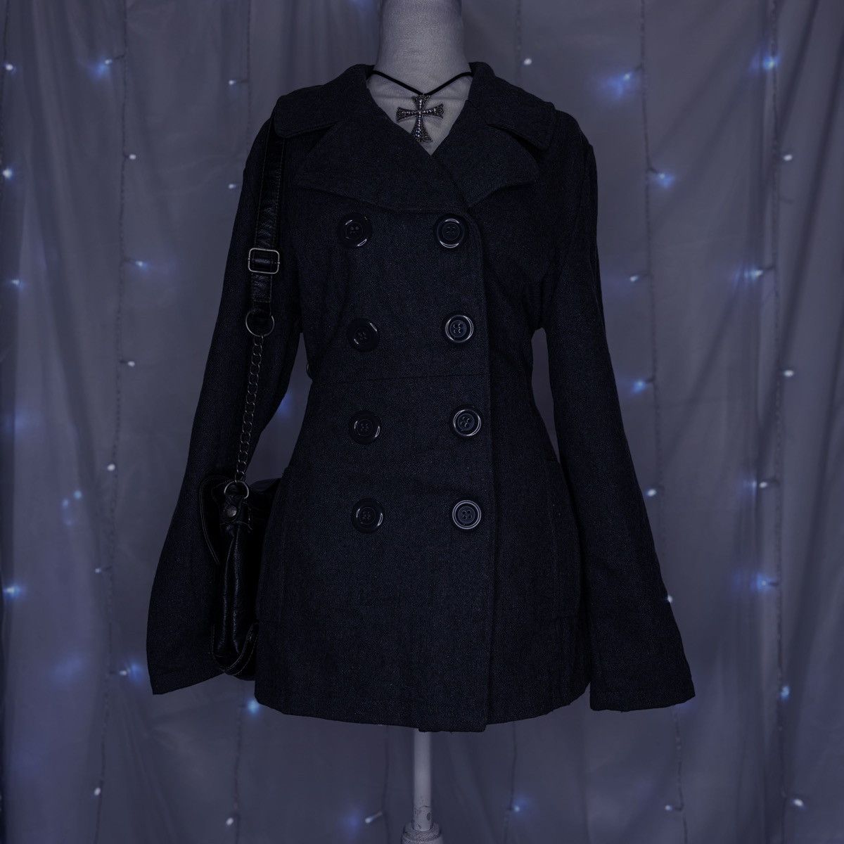 rue21 Vintage Rue21 Wool Blend Coat Size M / US 6-8 / IT 42-44 - 1 Thumbnail