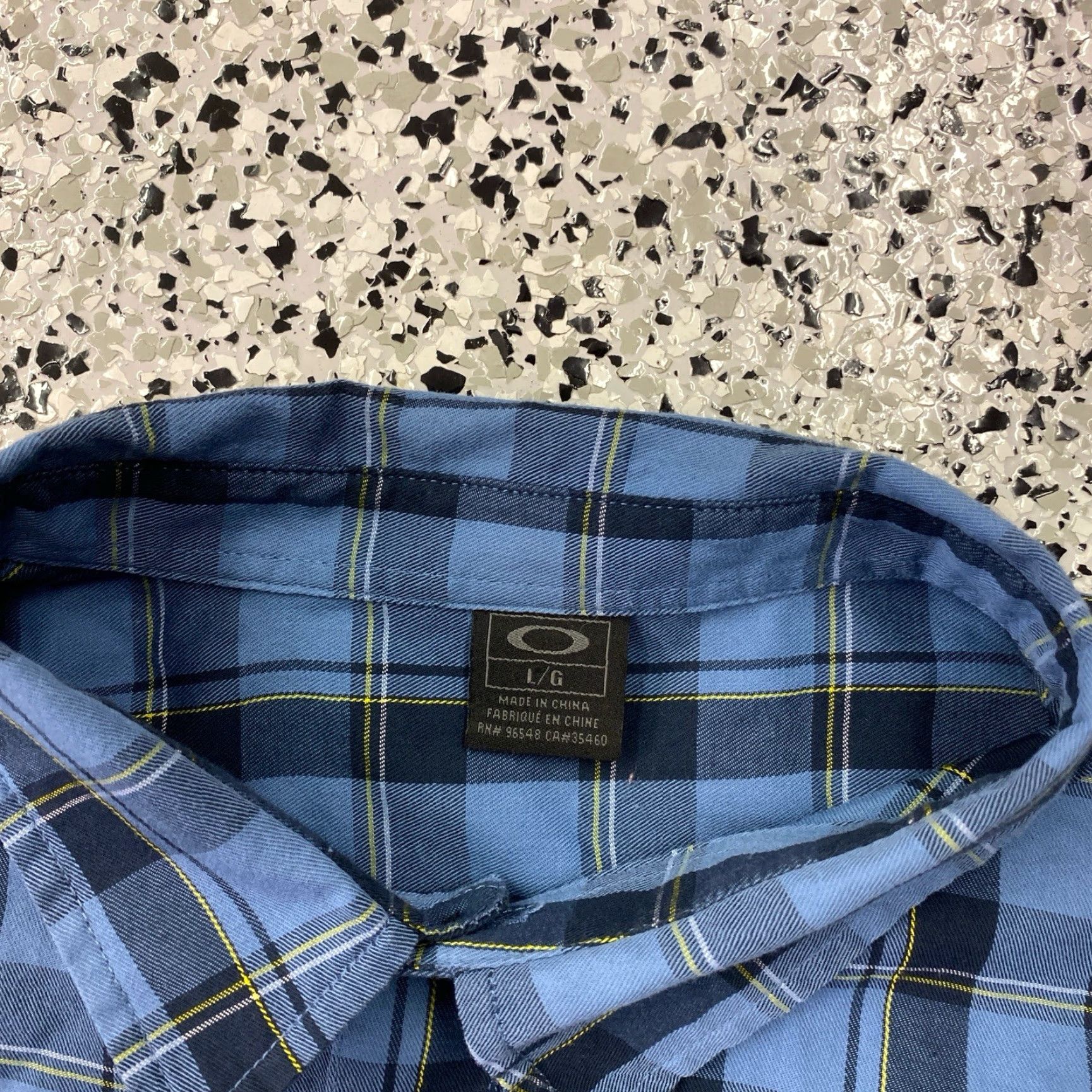 Oakley Oakley Plaid Button Long Sleeve Blue Flannel Shirt Men L Regular Casual Workwear Vintage: No (But must not add info not in title.) Size US L / EU 52-54 / 3 - 2 Thumbnail