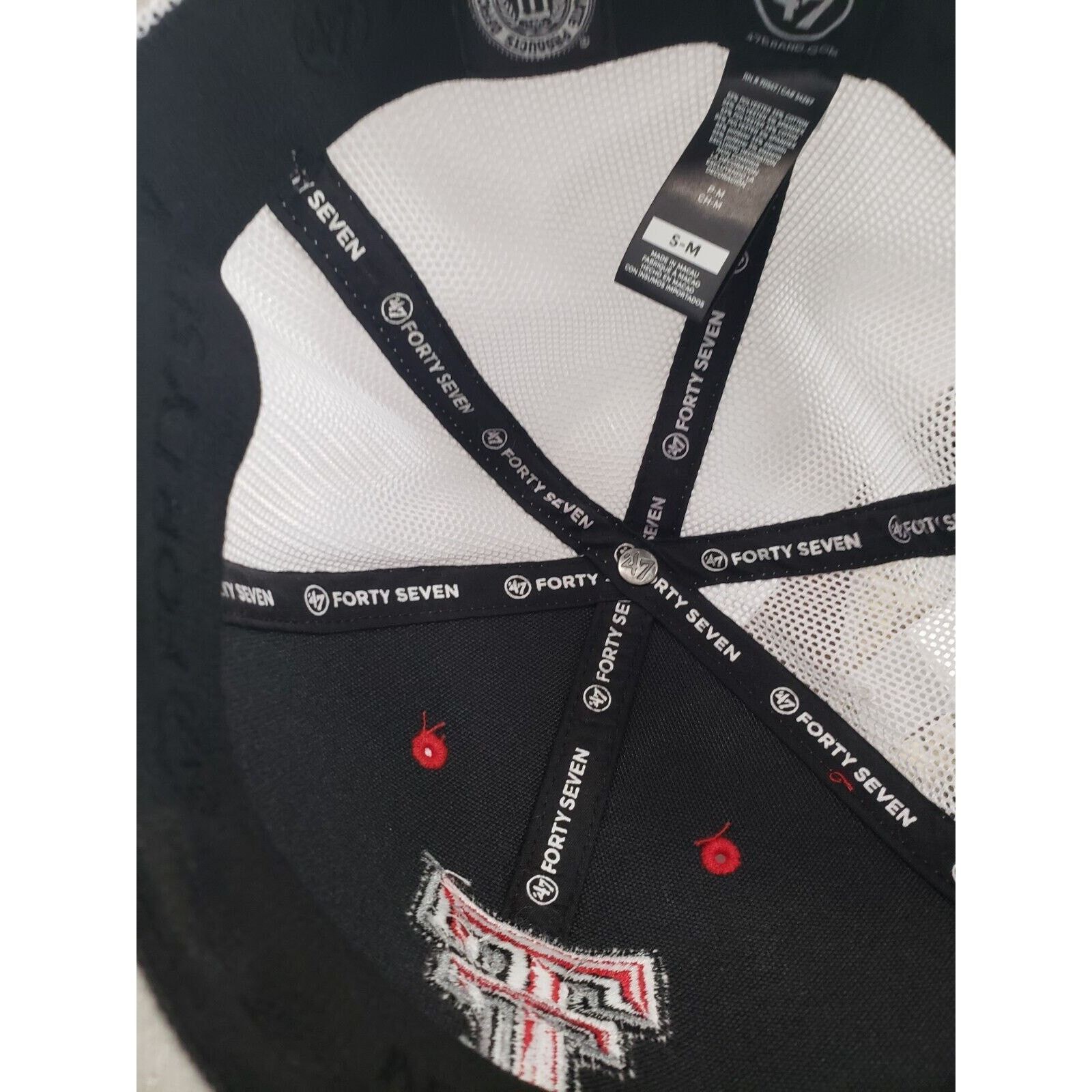 47 Texas Tech Raiders Hat Trucker '47 Trophy S/M Red '47 Brand Size ONE SIZE - 6 Thumbnail