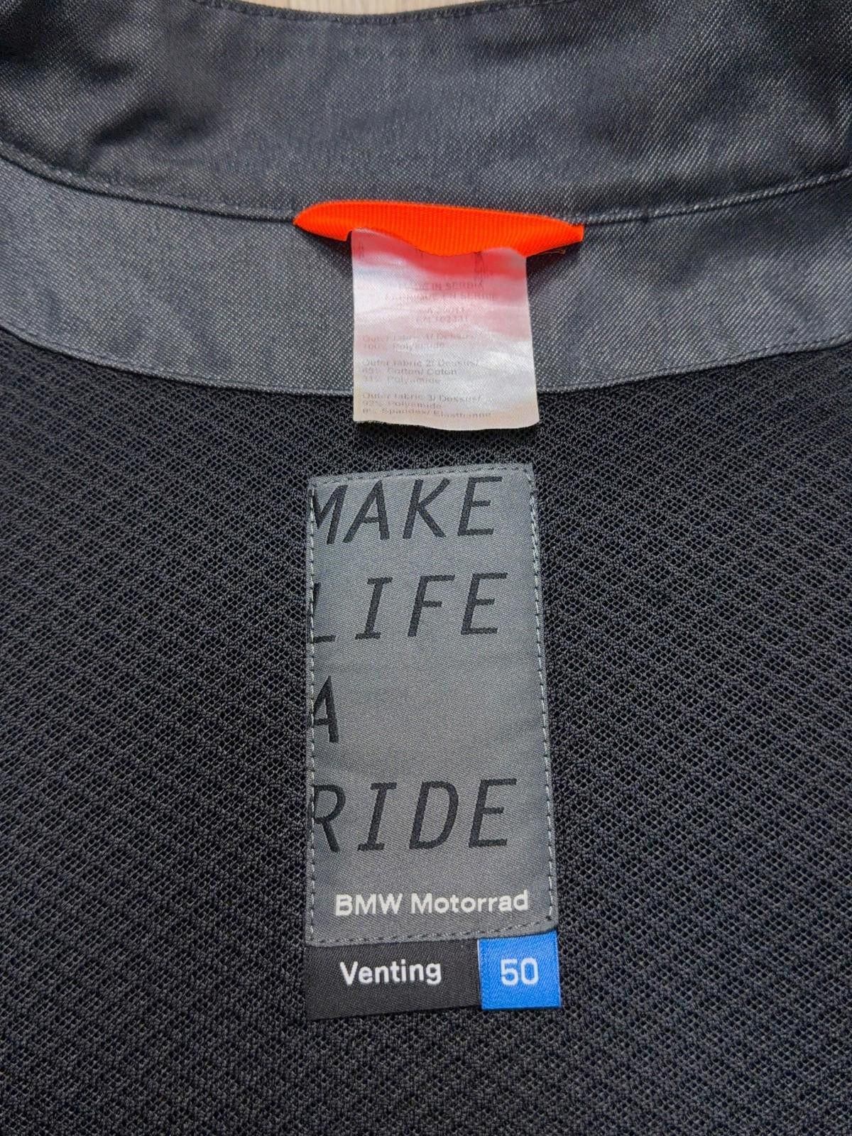 BMW Mens BMW Motorrad Venting Jacket Protective Armoured Pads M Size ONE SIZE - 12 Thumbnail