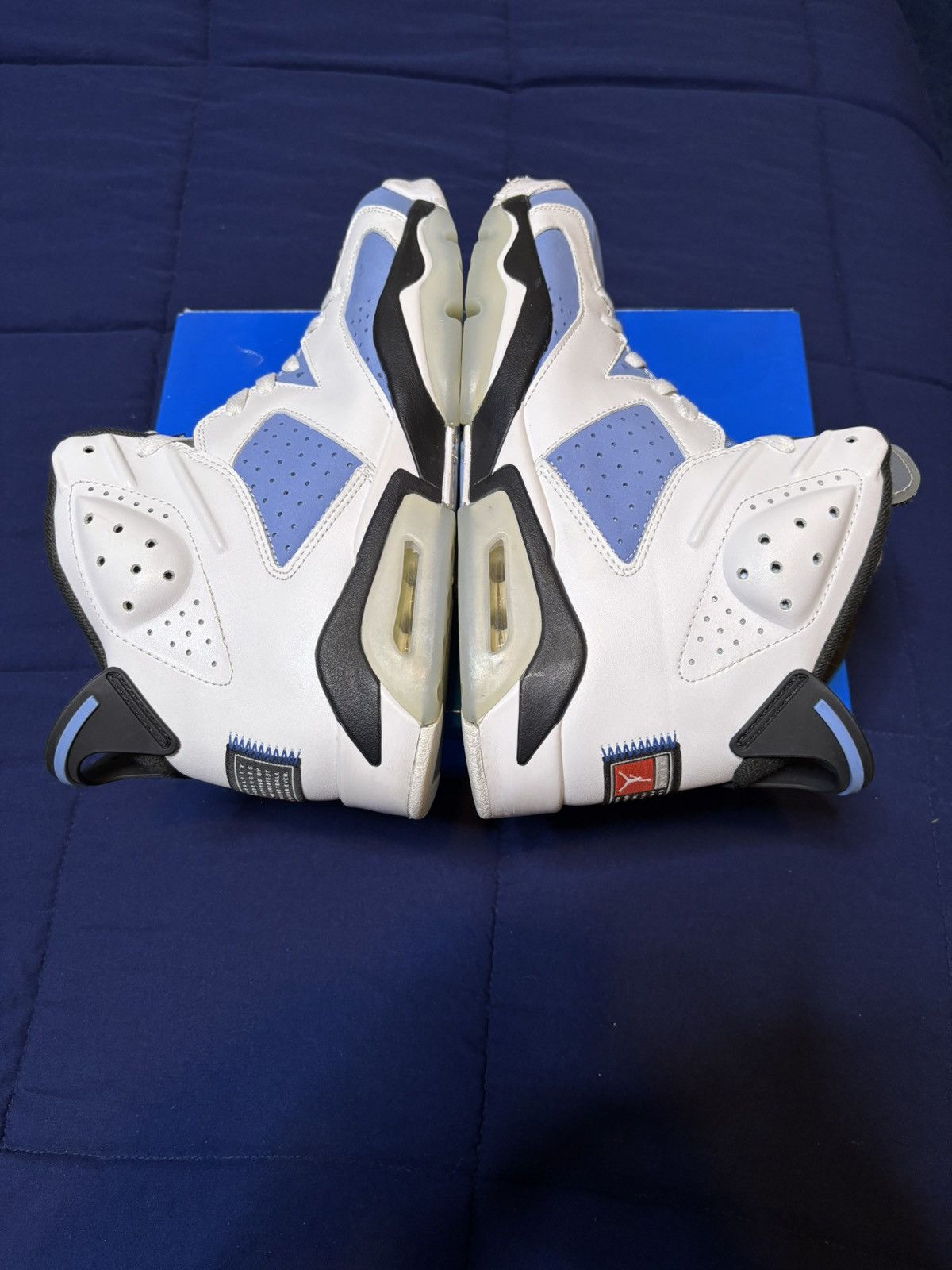 Jordan Brand Jordan 6 Retro UNC Home 2022 Size 10.5 Size US 10.5 / EU 43-44 - 3 Thumbnail
