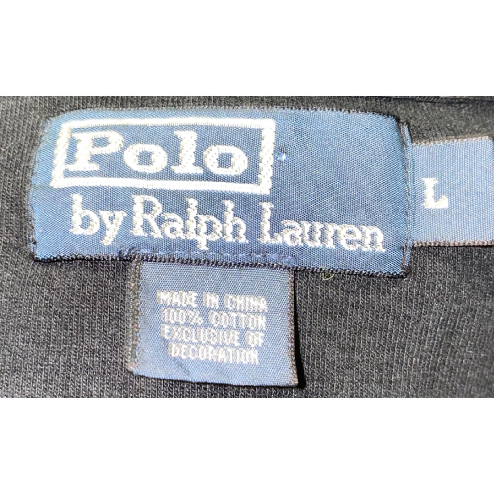 Polo Ralph Lauren Polo Ralph Lauren Jacket 1/2 Zip Pullover Mens Black Size L Size US L / EU 52-54 / 3 - 6 Thumbnail