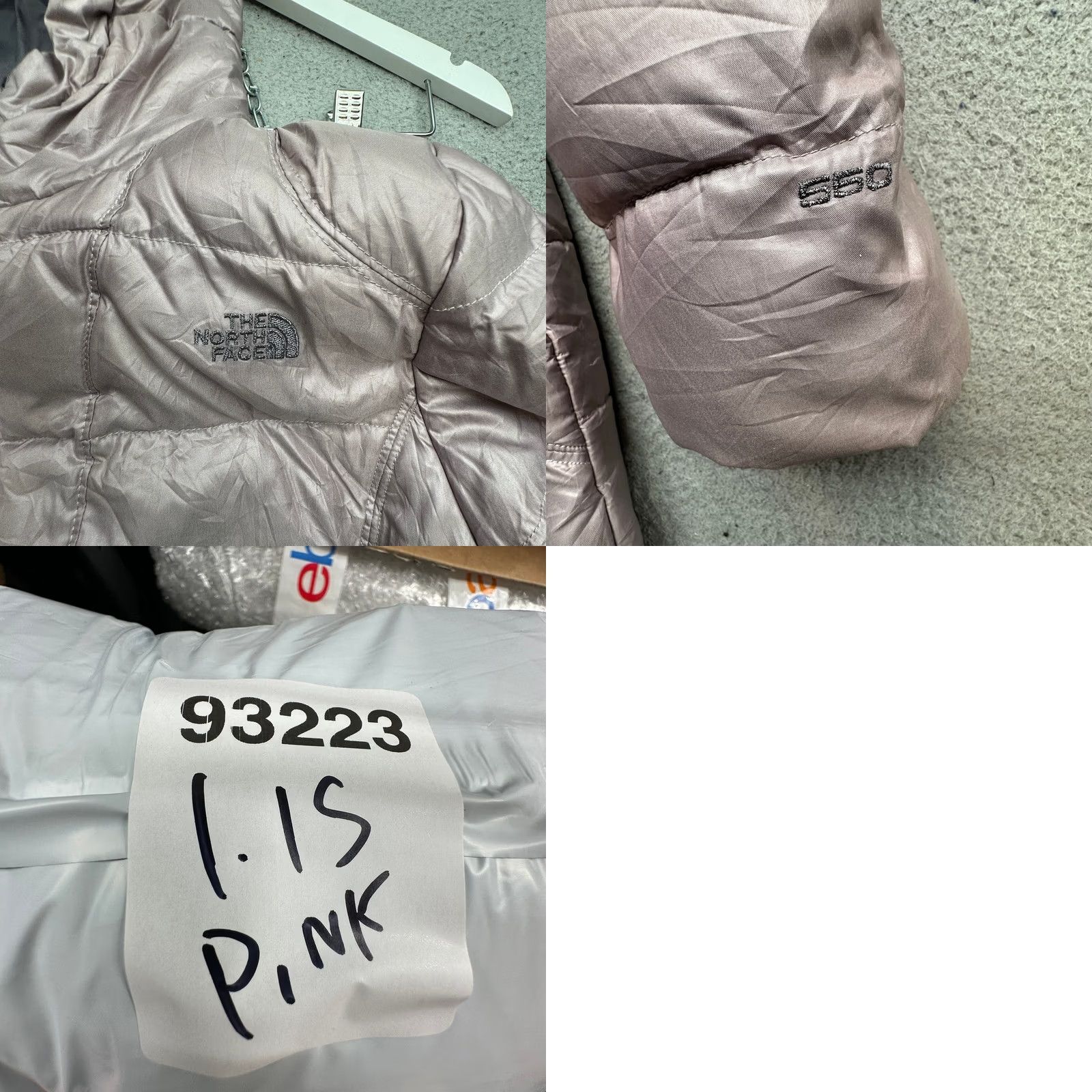 The North Face The North Face 550 Down Metropolis Puffer Hooded Parka Jacket Womens XL Purple Pink Erwachsene? Size XL / US 12-14 / IT 48-50 - 10 Thumbnail