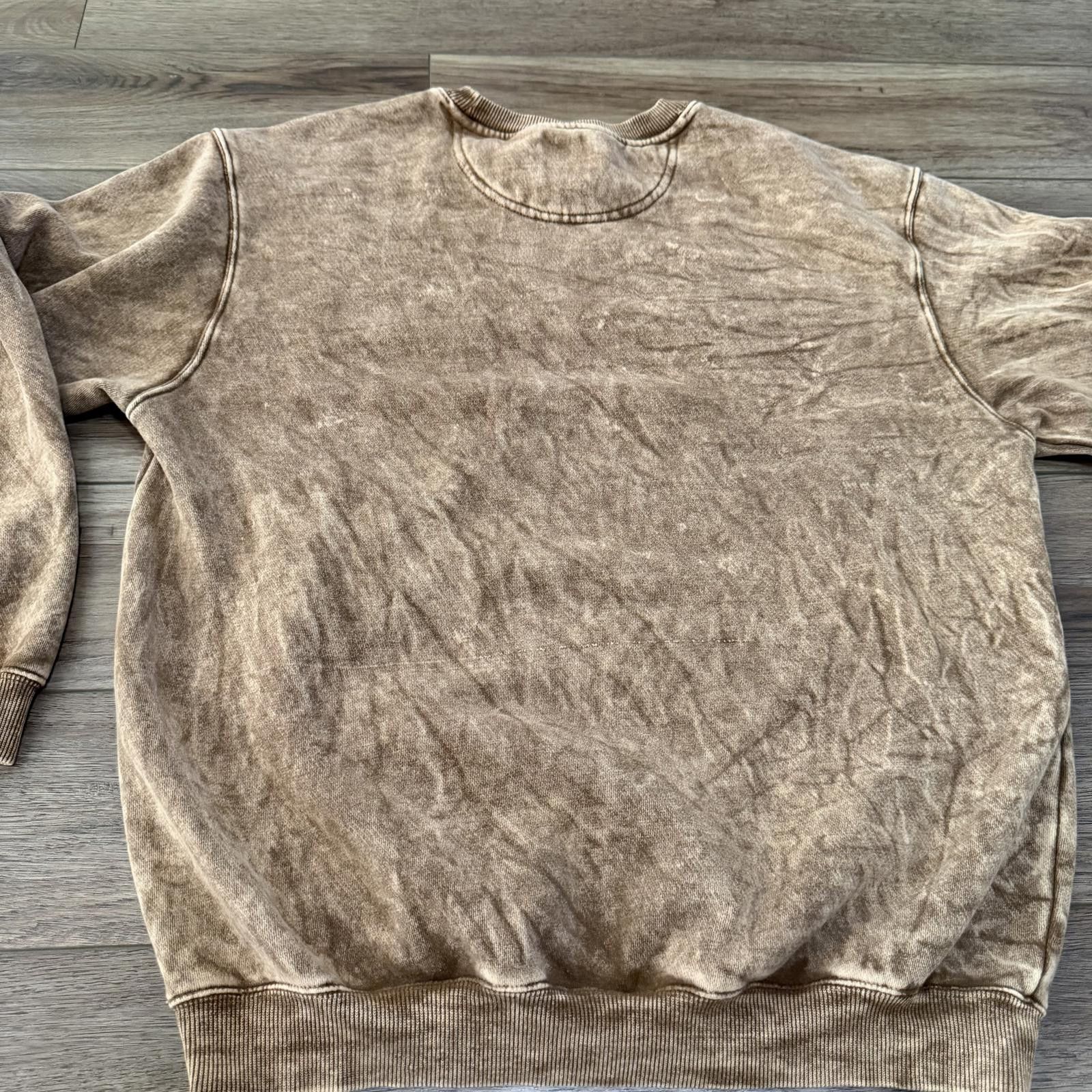 Other Vintage 90s Oregon Soccer Rugby Moss Beach Acid Wash Sweater Size US L / EU 52-54 / 3 - 5 Thumbnail