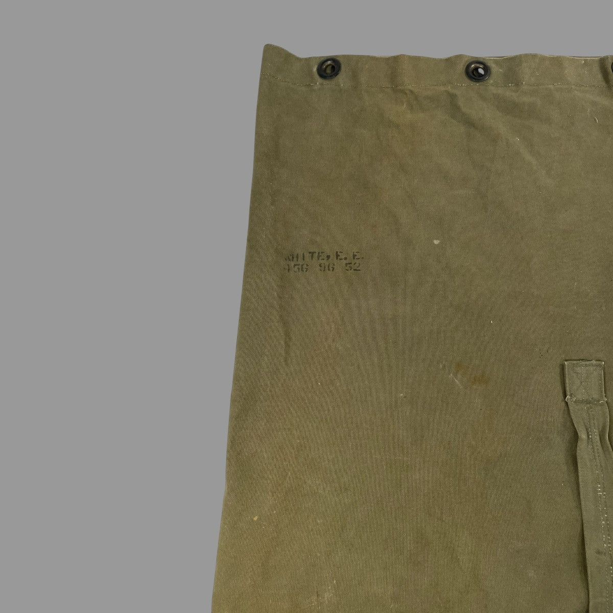 Vintage Vintage 1950s military duffle bag Size ONE SIZE - 3 Thumbnail