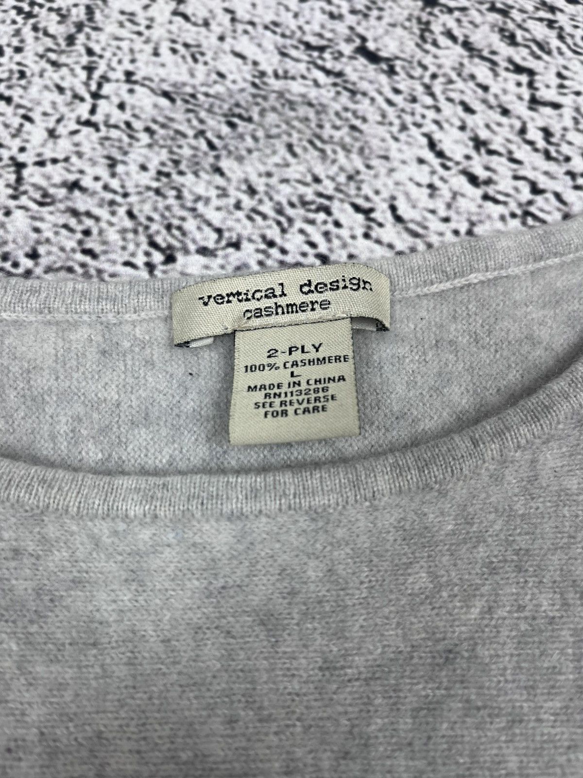 Vintage Vintage Rare 100% Cashmere Gradient Asymmetric Pullower Size L / US 10 / IT 46 - 6 Thumbnail
