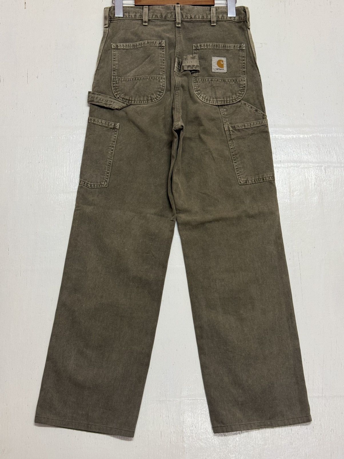 Carhartt × Vintage Vintage Carhartt Capenter Sunfaded Size US 30 / EU 46 - 4 Thumbnail