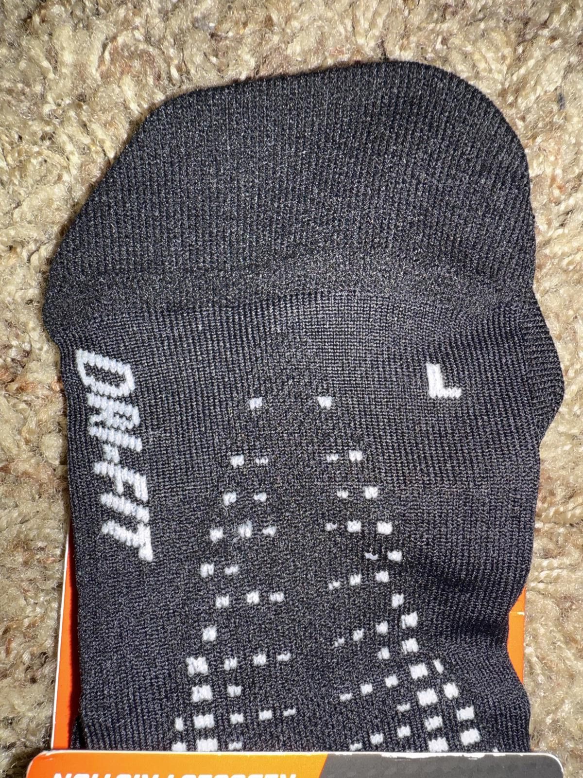 Nike Nike Anti Blister No Show Running Socks Black Grey Size ONE SIZE - 2 Thumbnail