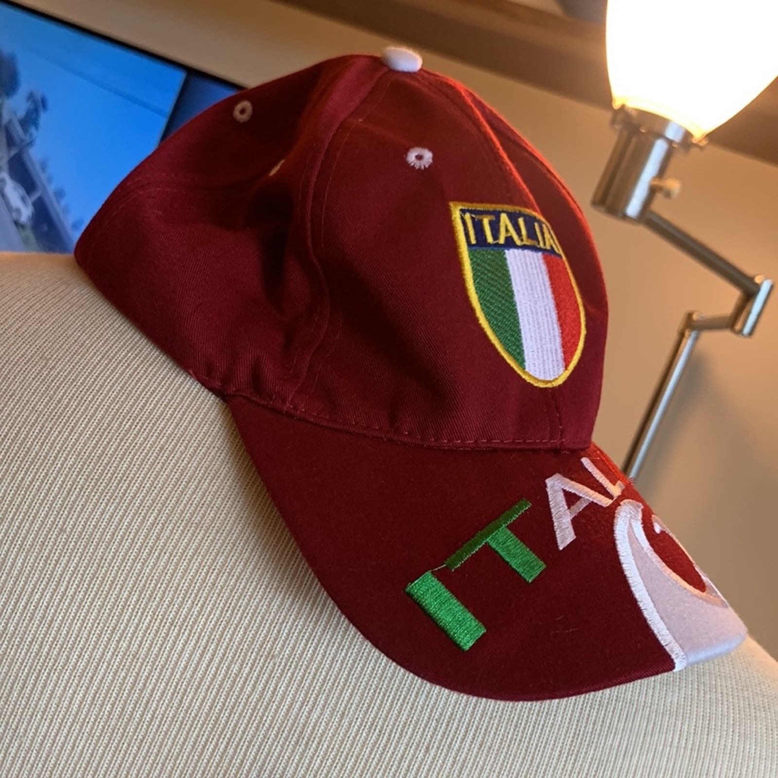 Vintage Italia Italy Soccer Futbol trucker baseball hat Size ONE SIZE - 6 Thumbnail