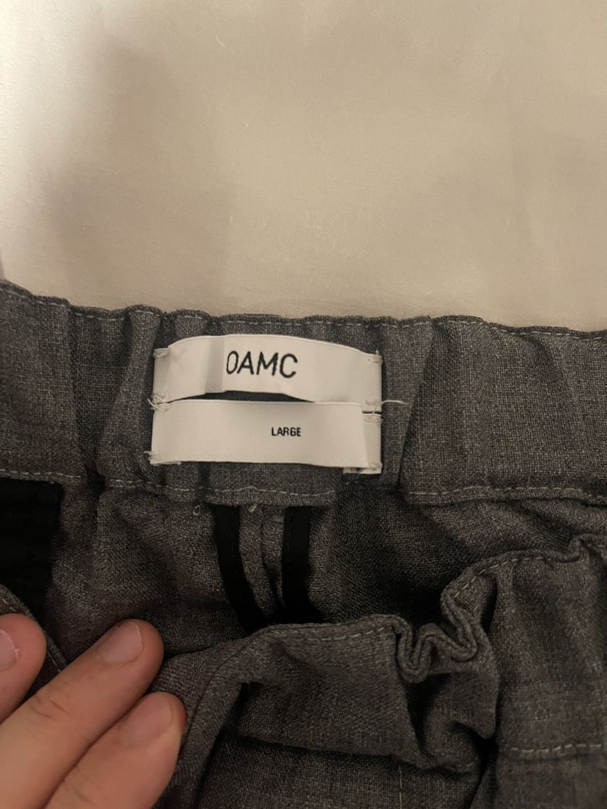 OAMC OAMC Classic Pants Grey Size US 34 / EU 50 - 6 Thumbnail