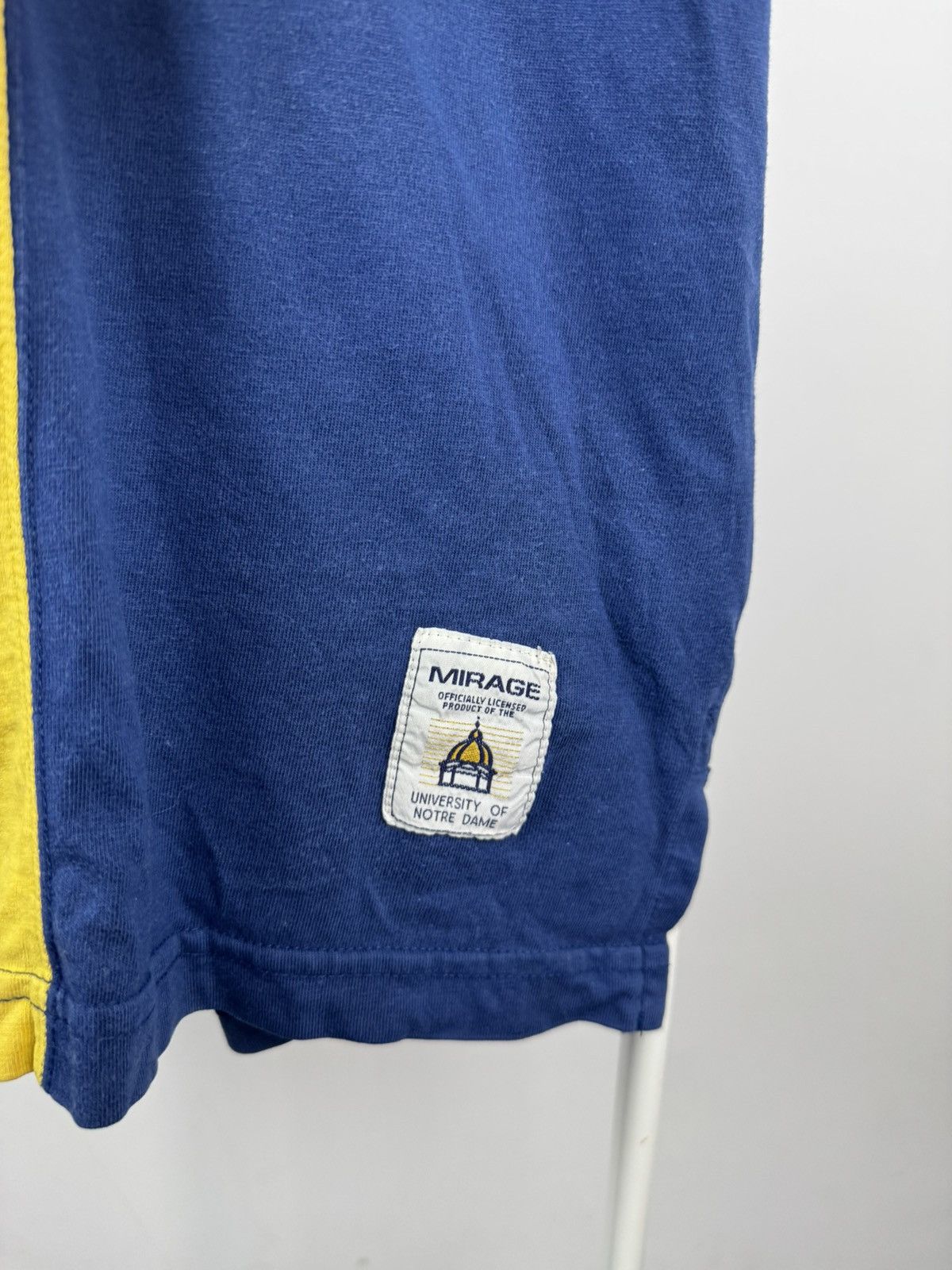 Mirage Vintage Mirage Notre Dame Rugby Long Sleeve Shirt Size US XL / EU 56 / 4 - 6 Thumbnail