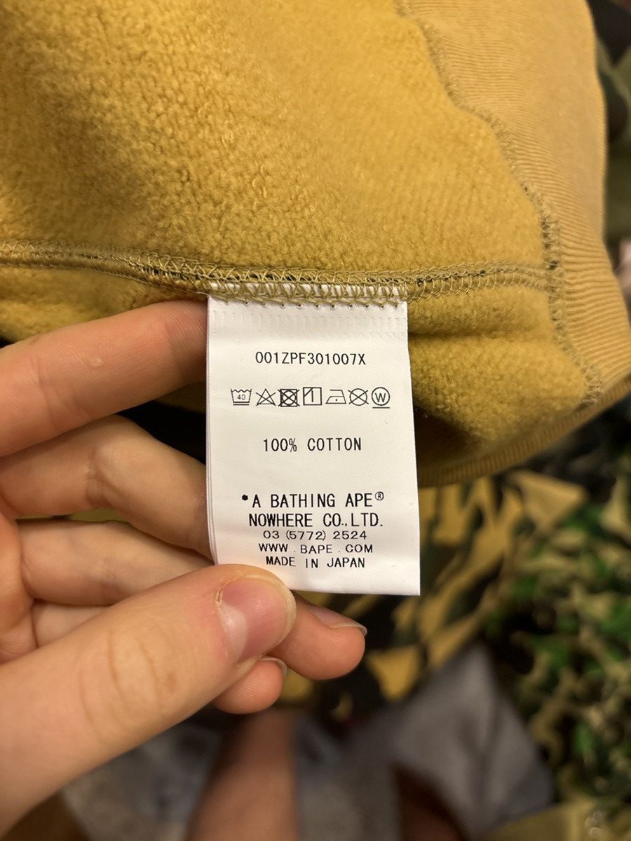 Bape Bape Yellow Camo ‘Ponr’ Shark Zip Hoodie Size US XXL / EU 58 / 5 - 7 Thumbnail