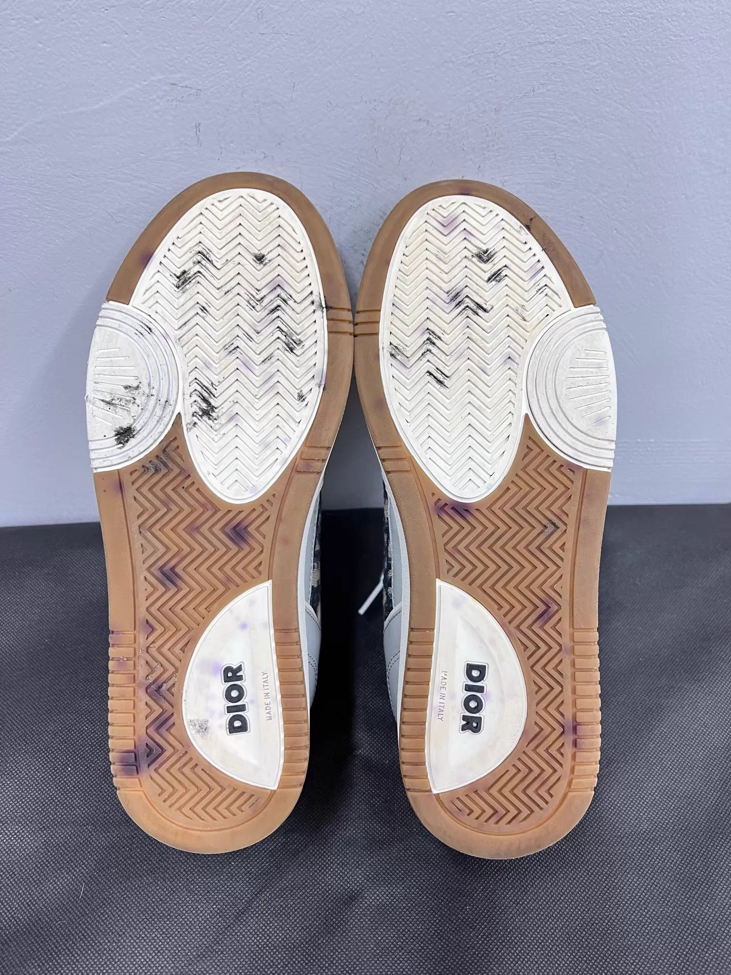 Dior Dior B27 Low White/Gray Logo Sneakers 41 Size US 8 / EU 41 - 7 Thumbnail