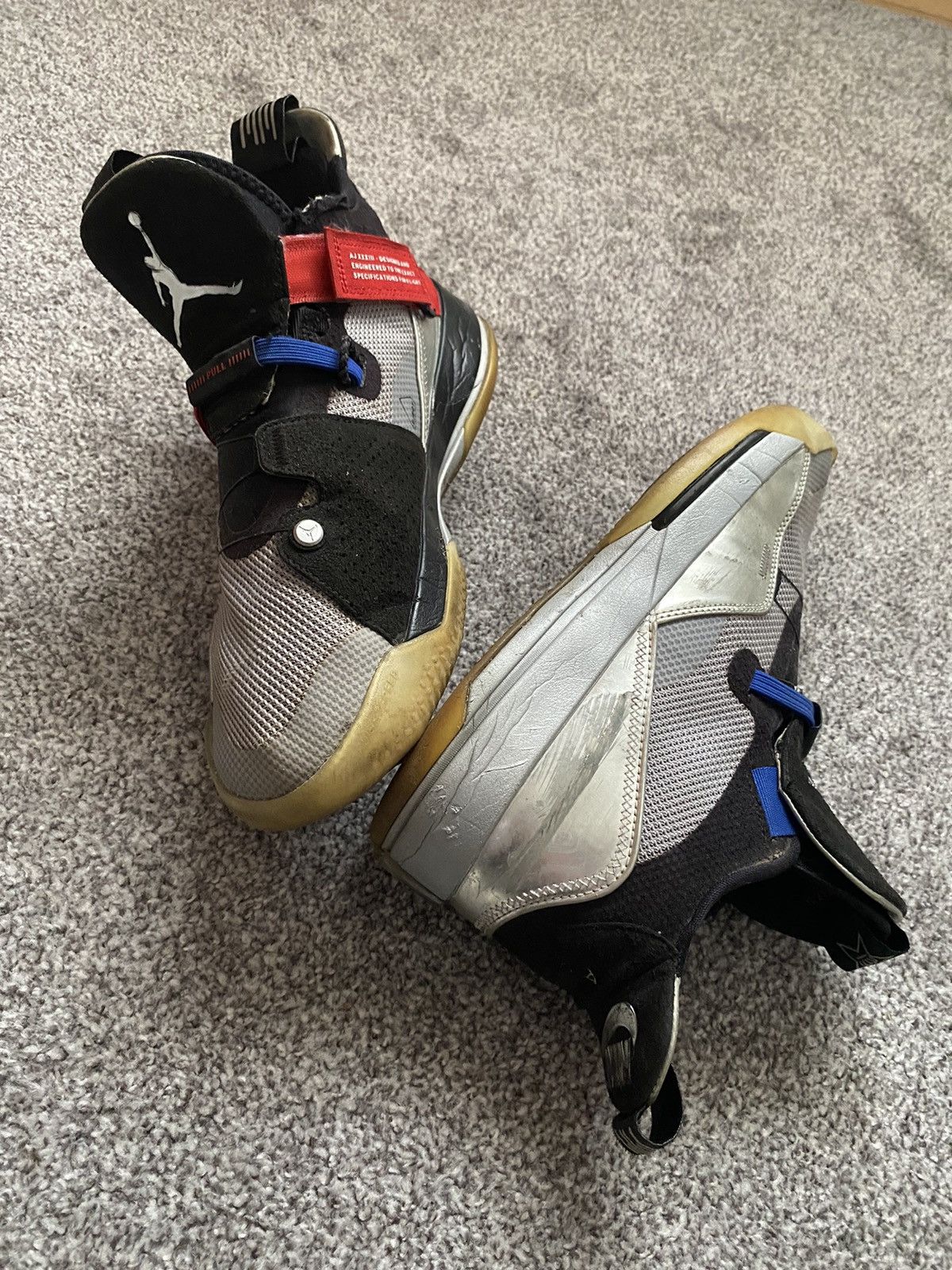 Nike Air Jordan 33 Metallic Silver Black All-Star