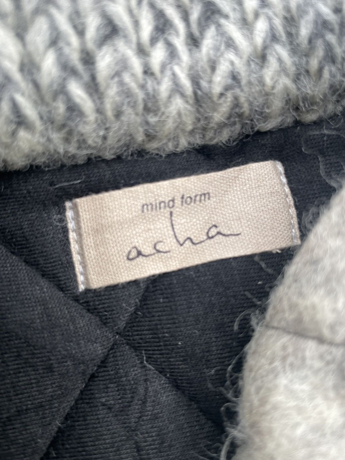 Japanese Brand Mind Form Acha Mohair Quilted Jacket Size S / US 4 / IT 40 - 17 Thumbnail