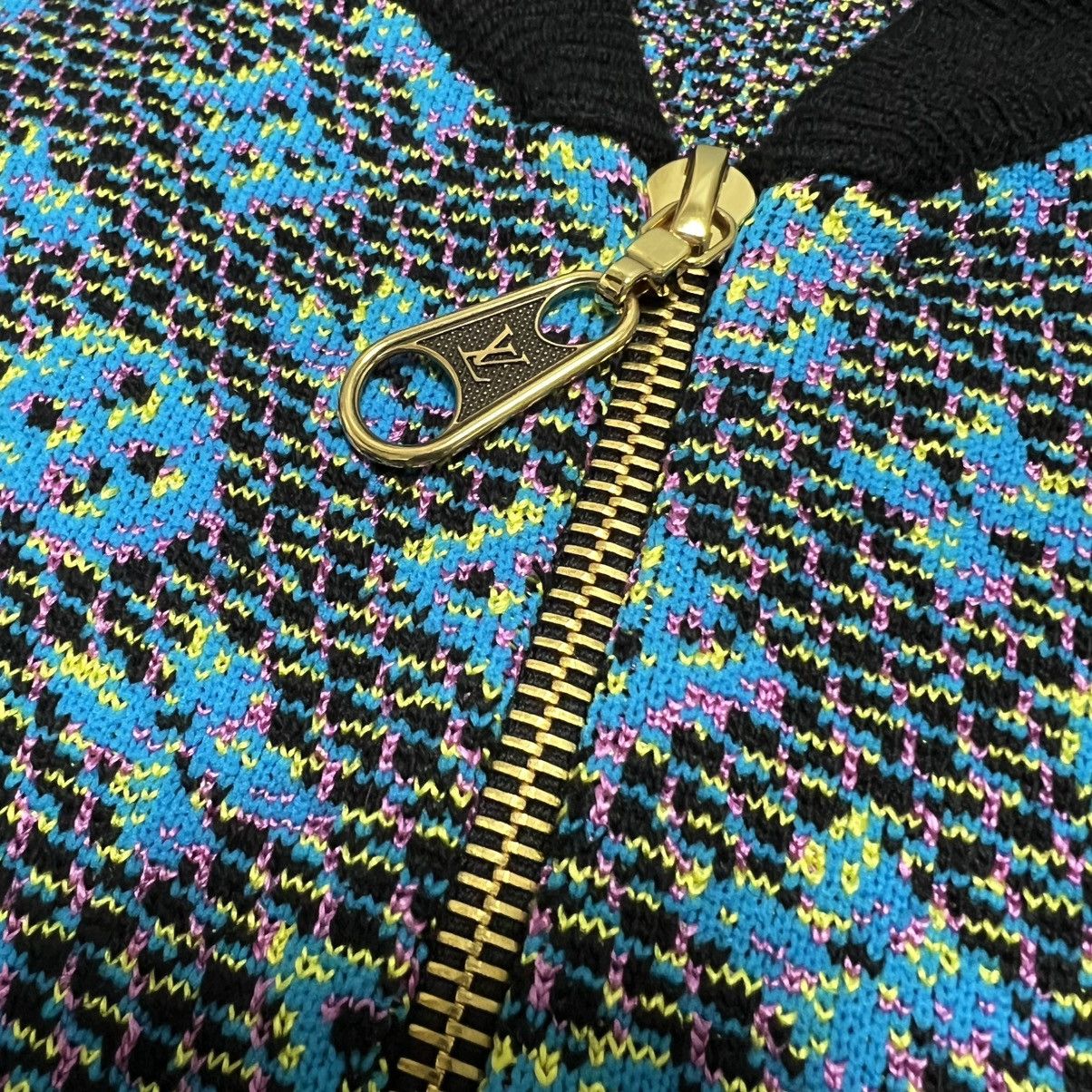 Louis Vuitton Louis Vuitton Monogram Bomber Knit Jacket sweater Size S / US 4 / IT 40 - 4 Thumbnail