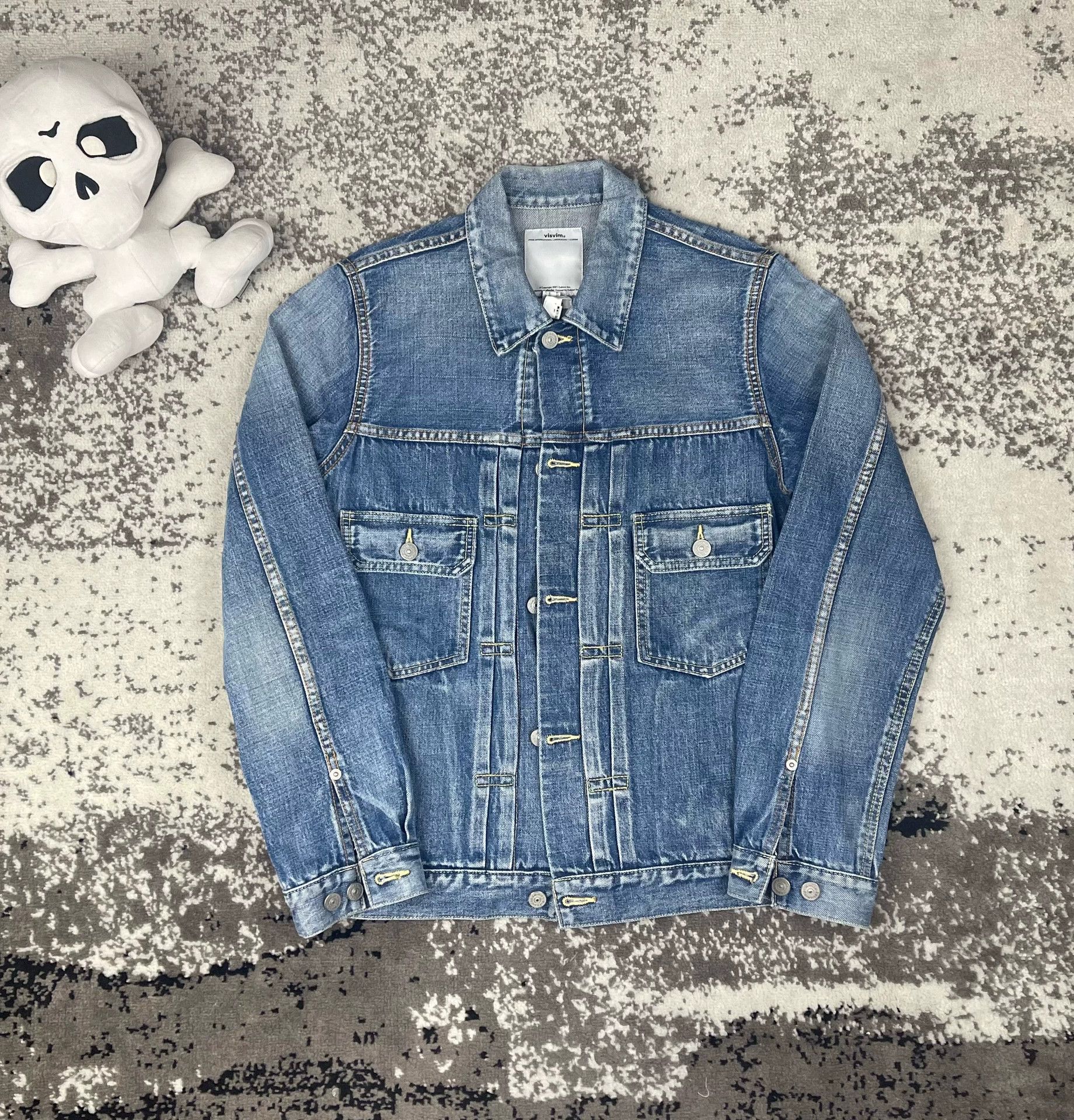 Visvim VISVIM SS 101 JKT DAMAGED Denim Jacket Size 2 Vintage 2000 Size US M / EU 48-50 / 2 - 1 Thumbnail