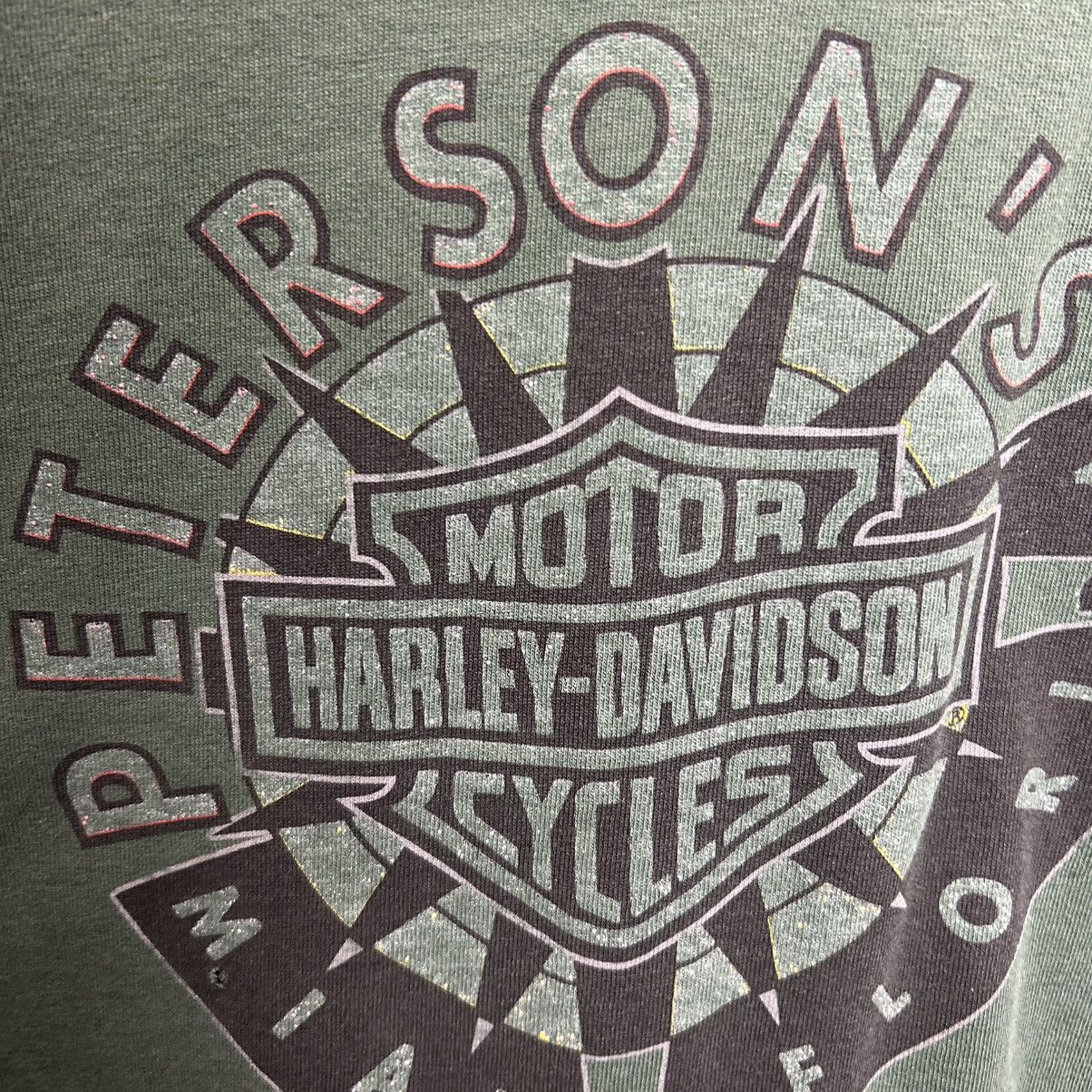 Harley Davidson Vintage Harley Davidson 1996 big graphic logo cycle tee Size US L / EU 52-54 / 3 - 3 Thumbnail