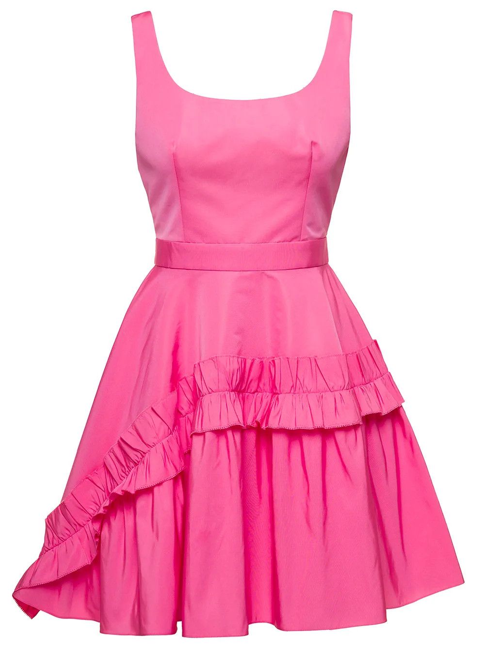 Alexander McQueen o1y0225 Mini Dress in Fuchsia Size S / US 4 / IT 40 - 1 Thumbnail