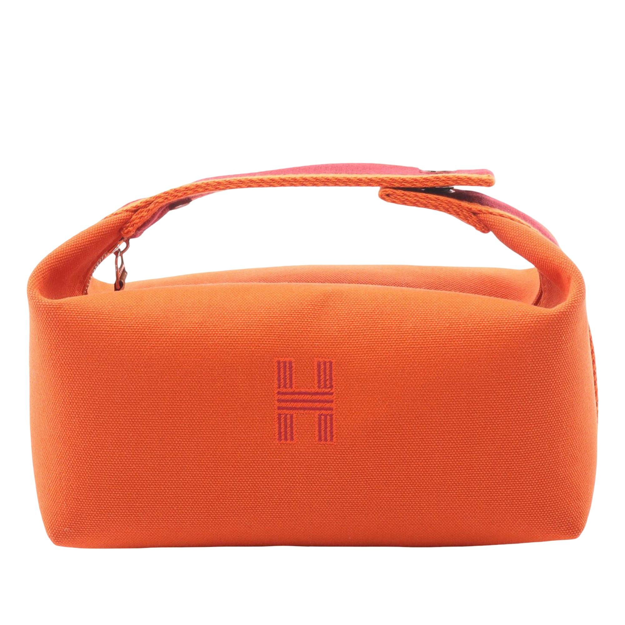 Hermes Small Toile Bride A Brac Case Size ONE SIZE - 1 Thumbnail