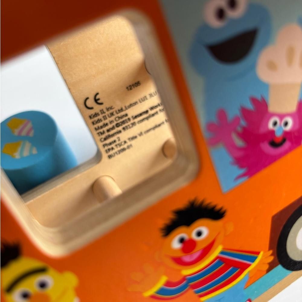 Designer Bright Starts Sesame Street Foodie Truck Wooden Toy Size ONE SIZE - 3 Thumbnail