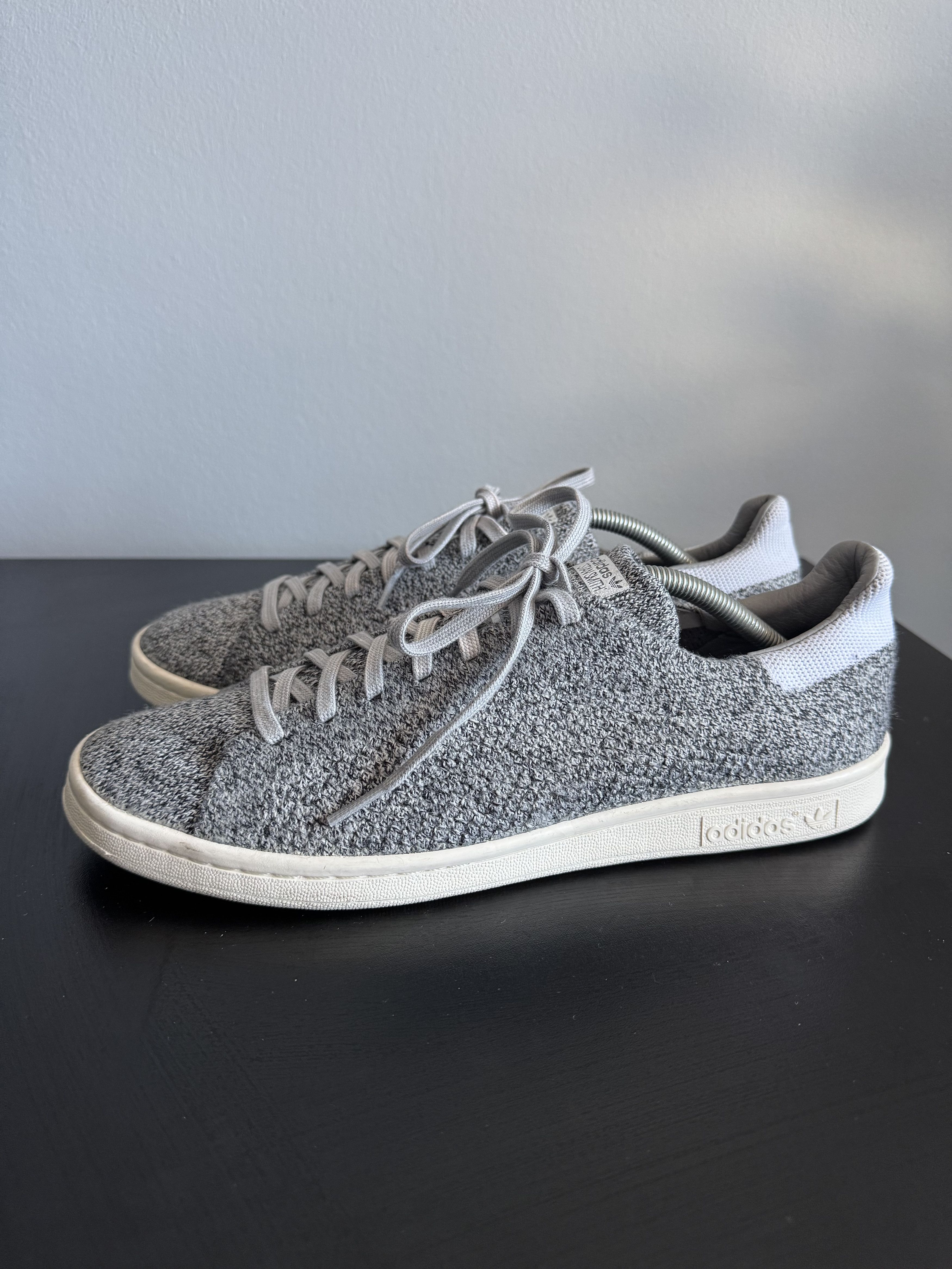 Adidas Adidas Stan Smith Primeknit Wool Grey lux raf concepts Size US 11 / EU 44 - 1 Thumbnail