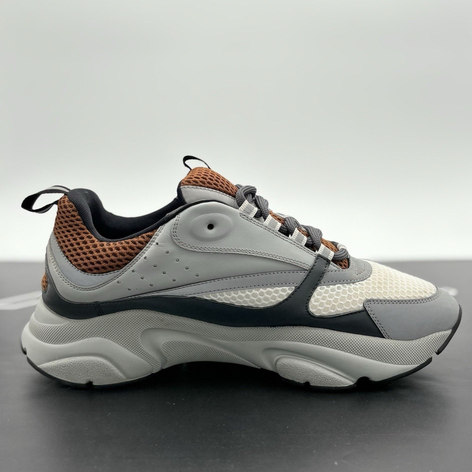 Dior Dior B22 Sneaker ' Brown Grey White ' | SUPER CLEAN! Size US 10 / EU 43 - 10 Thumbnail