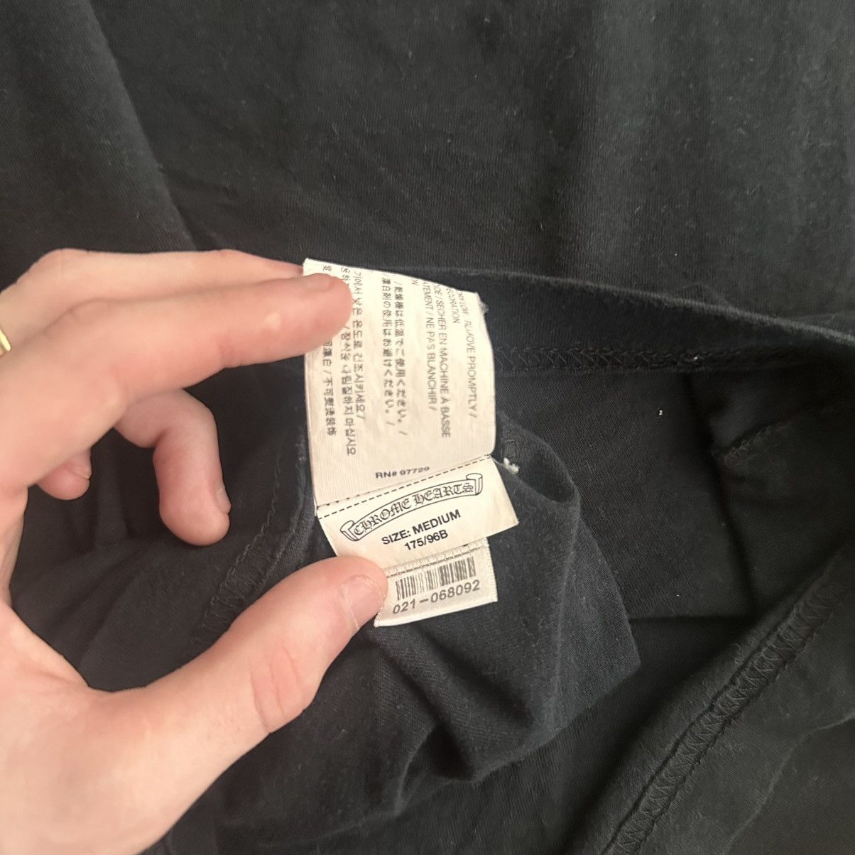 Chrome Hearts Chrome Hearts Sex records maxfeild tee Size US M / EU 48-50 / 2 - 8 Thumbnail