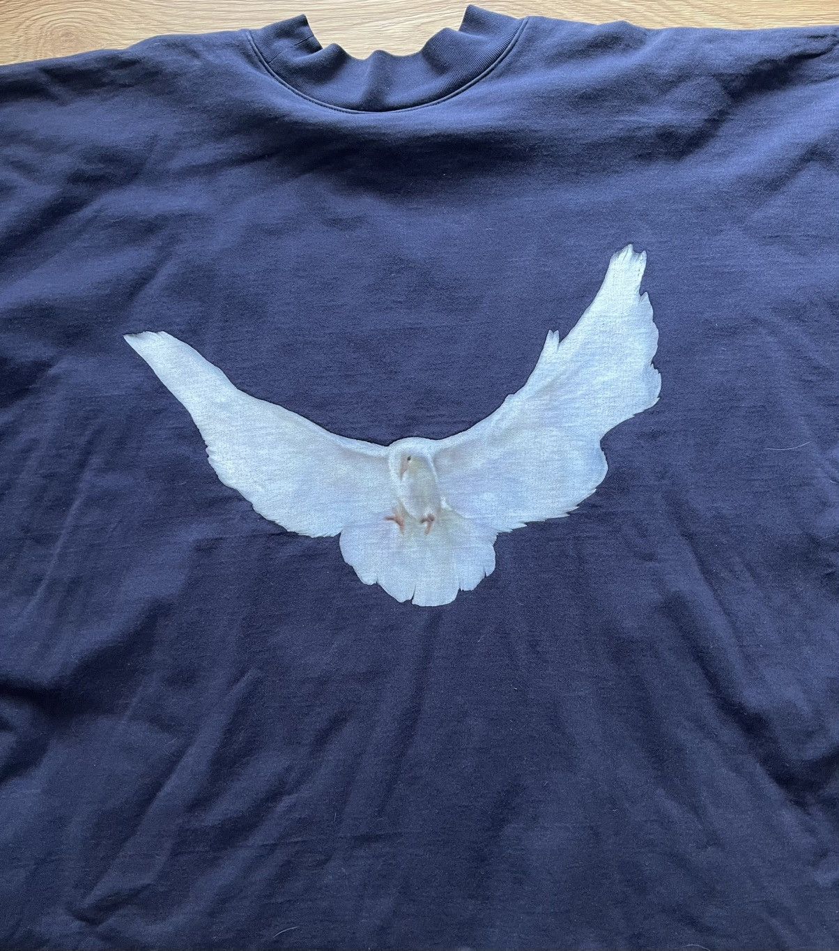 Balenciaga × Gap × Yeezy Yeezy x gap x balenciaga no seam tee navy Size US XL / EU 56 / 4 - 3 Thumbnail