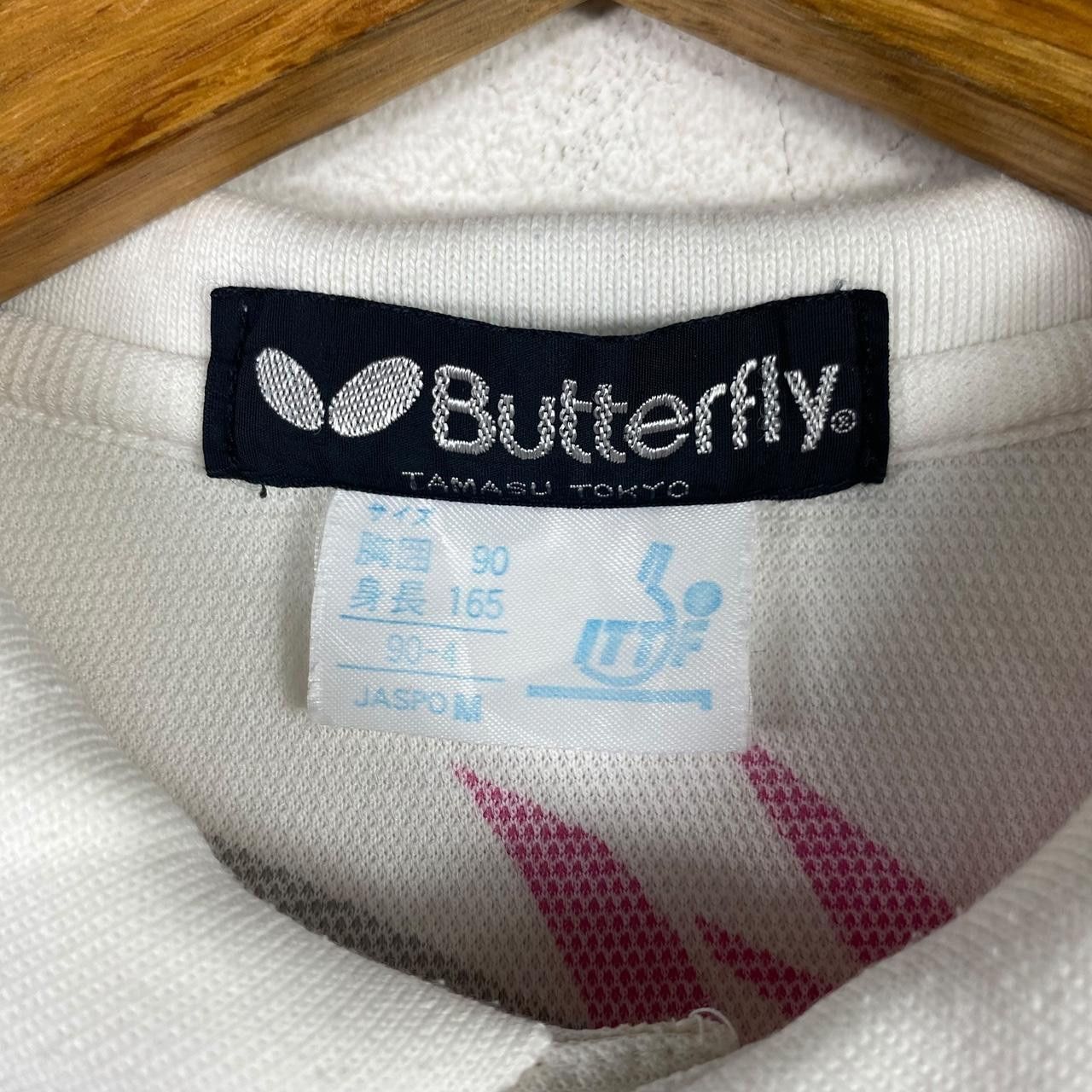 Japanese Brand Vintage BUTTERFLY TAMASU TOKYO Japan Table Tennis Tee Shirt Size US M / EU 48-50 / 2 - 7 Thumbnail