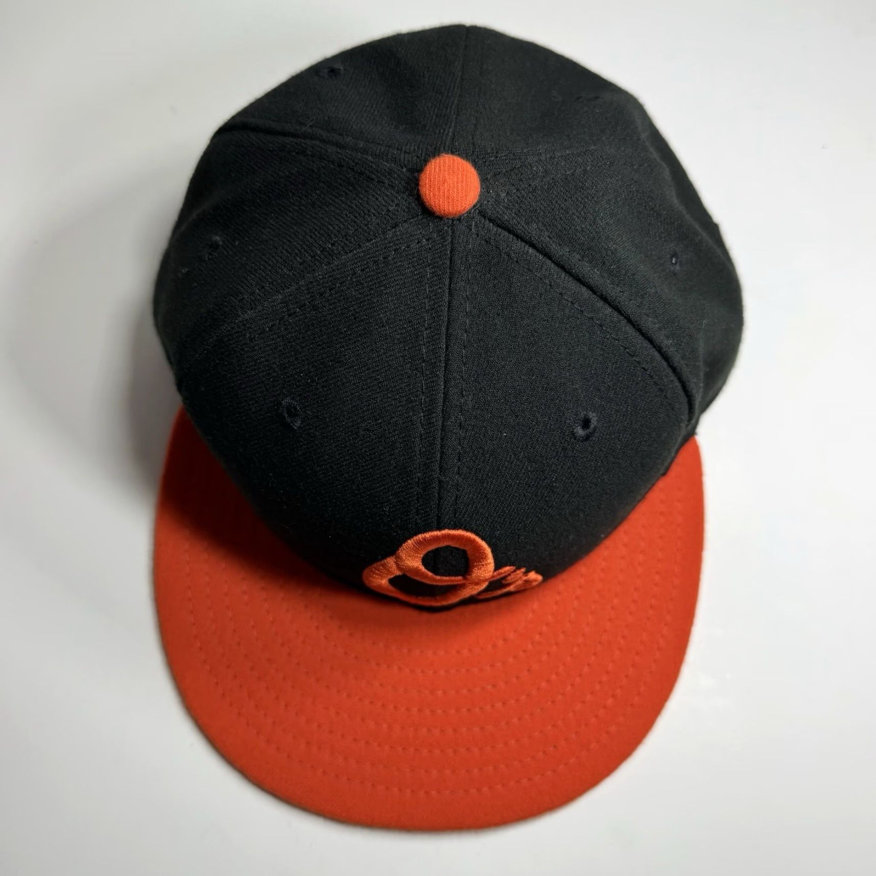 New Era New Era Baltimore Orioles O’s Fitted Hat Cap 7 1/8 On Field Authentic Cool Base Cap Mens Baseball Hat Size ONE SIZE - 7 Thumbnail