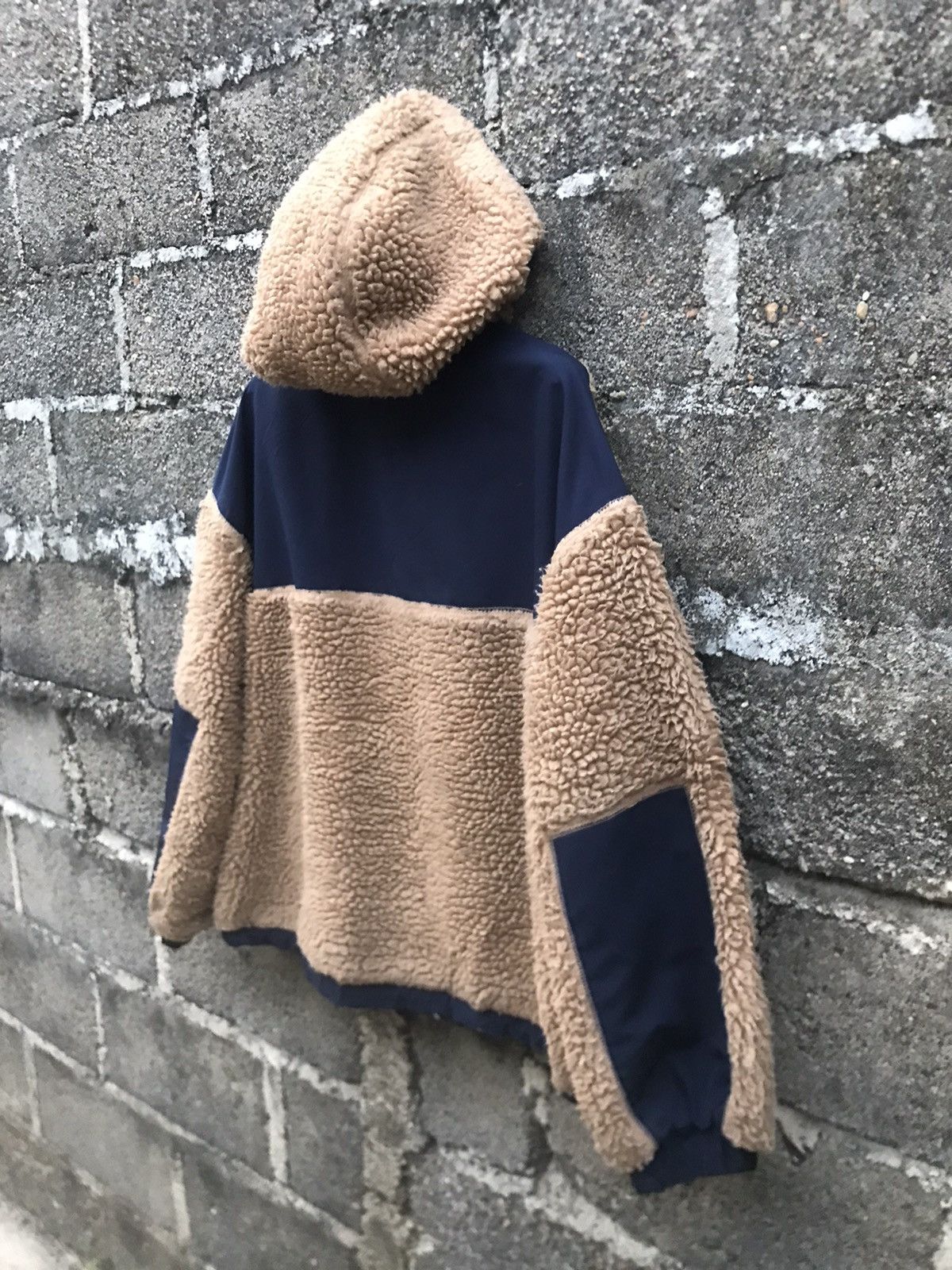 Japanese Brand 🌟Standart Progress Pageboy Hooded Two Tone Fleece Jacket Size US M / EU 48-50 / 2 - 15 Thumbnail
